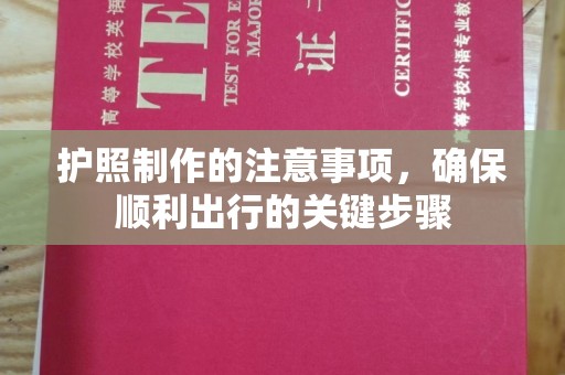 仁和护照制作的注意事项，确保顺利出行的关键步骤