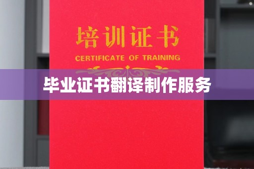 仁和毕业证书翻译制作服务