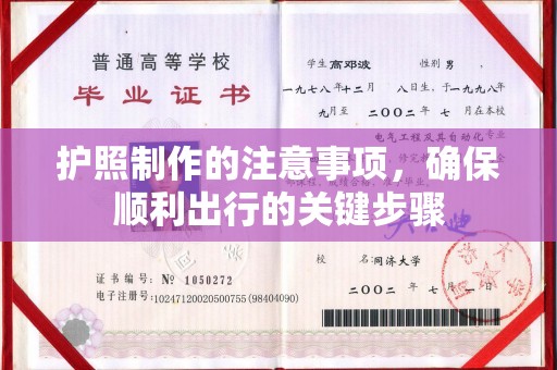 仁和护照制作的注意事项，确保顺利出行的关键步骤