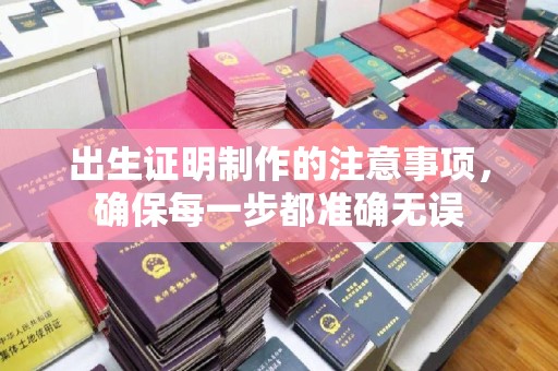 仁和出生证明制作的注意事项，确保每一步都准确无误