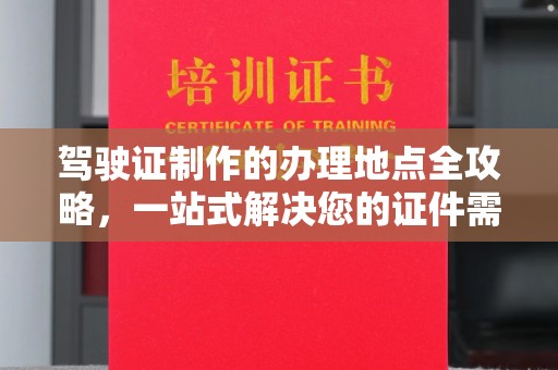 仁和驾驶证制作的办理地点全攻略，一站式解决您的证件需求