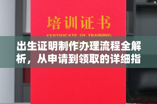 仁和出生证明制作办理流程全解析，从申请到领取的详细指南